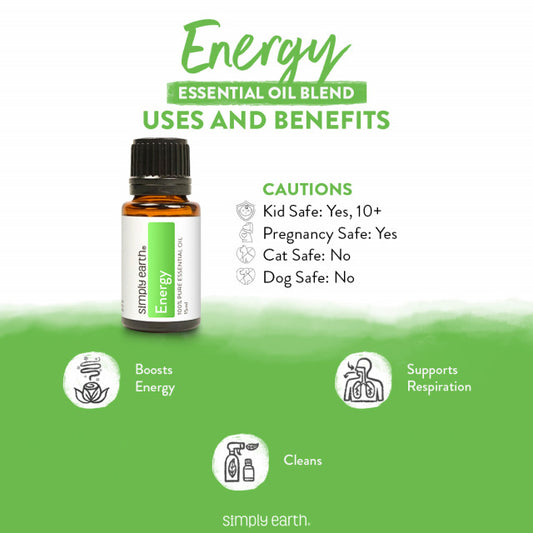 Essential Oil Blend Energy