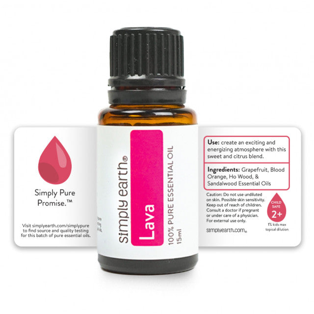 Essential Oil Blend Lava